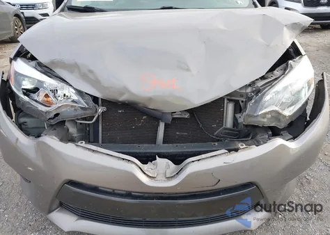 2016 Toyota Corolla Le z USA, uszkodzony, nr VIN 2T1BURHE6GC502898